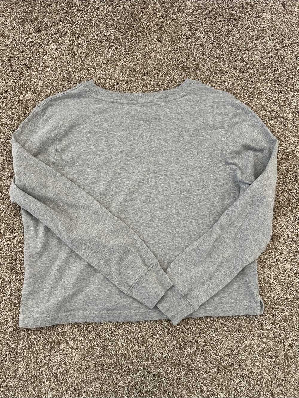 J. Crew Gray Long-Sleeve Vintage Jersey Tee - Picture 6 of 6